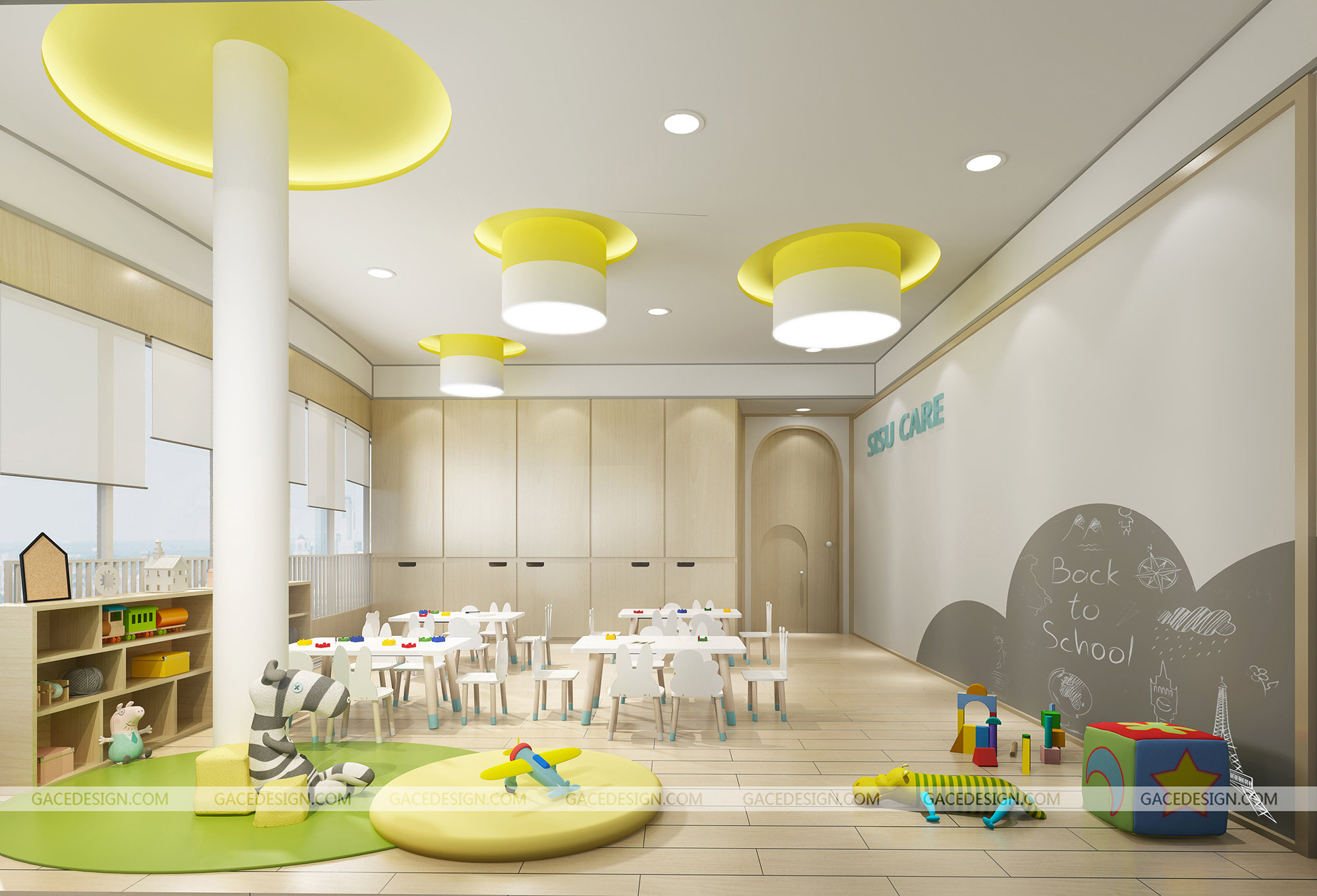 日托中心設計有什么特性 日托中心設計有什么特性