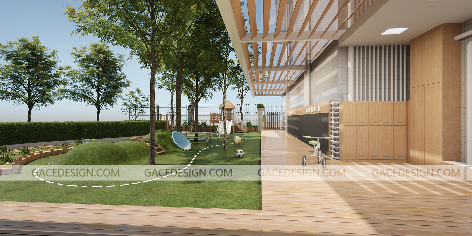 幼兒園設計中綠化的作用 幼兒園設計中綠化的作用